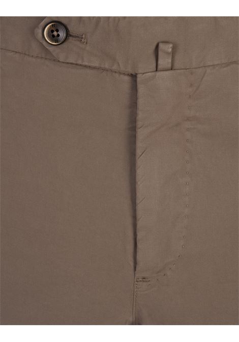 Pantaloni Superslim In Gabardina Stretch Marrone PT TORINO | DT01Z00CL1-GL04Y121